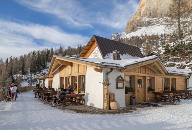 Baita Colverde ristorante in alta quota Dolomiti