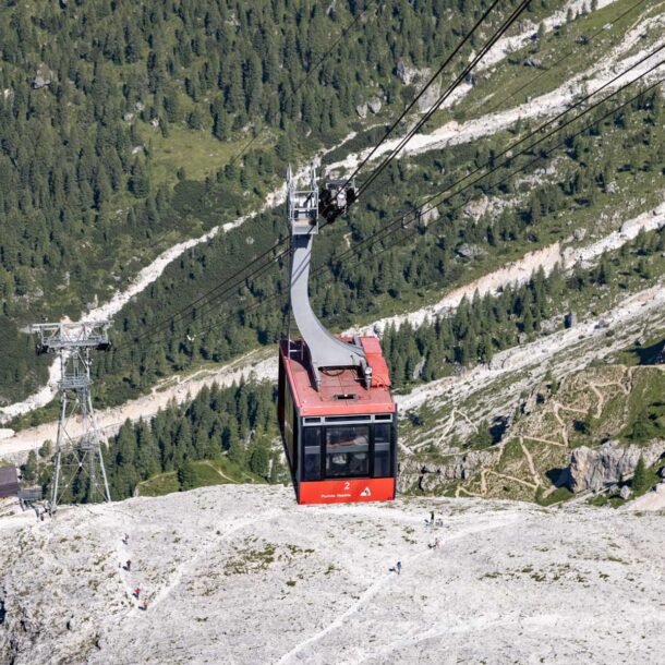 impianto di risalita cima Rosetta Pale di San Martino
